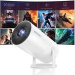WISHOLY Mini Projector with WiFi an