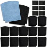 PURIMADE Hamilton TrueAir Replacement Carbon Filter, 12Pack Hamilton Beach TrueAir Filters with 6Pcs Carbon Bags - Carbon Pre Filter, Replacement Pre-Filter Kit