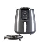 Ninja Air Fryer [AF100EU] 4 Cooking Modes, Air Fry, Roaster, Reheating, Dehydrating, Non-Stick Ceramic, 3.8 L, 1550W, Grey/Black