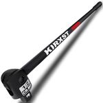 KIRXST 1/2 Inch Drive Heavy Duty Breaker Bar, 610 mm Pro Power Knuckle Breaker Flexi Bar, Flexible Handle Breaker Bar, Socket Wrench, Wheel Nut Spanner