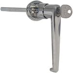 Buyers Products Company L-Type Locking Door Handle - 3-1/2 Inch Handle Length with CL001 Key