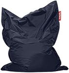 Fatboy Large Floor Cushion Original - Big Bean Bags for Adults or Kids - Gamer Bean Bag - Bean Bag Chair with Filling Included - For Indoor Use - 180 x 140 cm - Blue