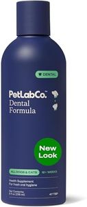 PetLab Co. Cat and Dog Dental Formula, Keep Dog Breath Fresh and Teeth Clean, Supports Gum Health - Water Additive Dental Care Targets Tartar - Packaging May Vary