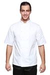 Mirabella Health & Beauty Unisex Oregano Chef's Short Sleeve Jacket White M