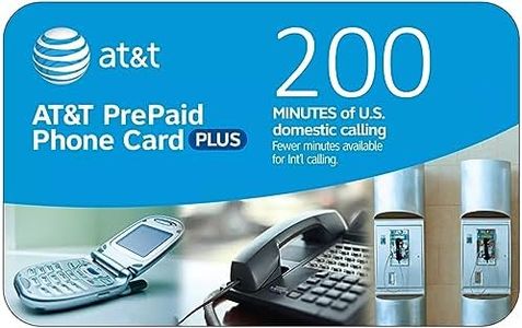 At&t Prepaid Phone Card - 125 Min.