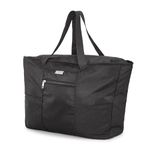 Samsonite Foldaway Packable Tote Sling Bag, Black, One Size