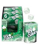 ICE BREAKERS Ice Cubes Spearmint Sugar Free Gum, Mint Candy, Candy Bulk Box (6 Count)