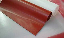 Ami Polymer Solid Silicone Rubber Sheet 2 FT. WIDTH X 2 FT.LENGTH X 1MM THICK-39, High-Pressure Moulded, Ideal for Electrical, Furniture, Pharmaceutical & Industrial Manufacturing, Transparent