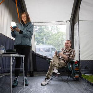 Vango Cove III Air Campervan Awning with Front Canopy – Inflatable, 4000mm Waterproof, Mid (215-255cm)