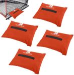 MOPHOEXII 4Pcs Sports Net Sandbags,All Sport Sandbags for Baseball Nets, Soccer Goals, Golf Nets, Football Nets, Hockey Nets,Weighted Anchor Bags