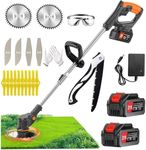 Weed Wacker Cordless, 21V Electric 
