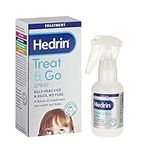 Hedrin Treat & Go Leave-In Spray, Fast, No Fuss Lice & Nit Treatment, Kills Head Lice & Eggs, Clinically Tested, Suitable for Adults & Children, 1 x 60ml (2 x 30ml Treatments)