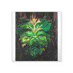 CafePress Green Man Rectangle Sticker Square Bumper Sticker Car Decal