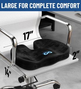 Everlasting Comfort Memory Foam Seat Cushion – Ergonomic Support