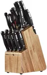 Miracle Blade IV World Class Professional Series 18-Piece Premium Knife Set with Block - Versatile, Sharp & Durable (Miracle Blade IV 18pc Set)