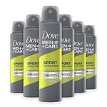 Dove Men+Care DMC Deodorant Spray for Men Sport Active+Fresh, 6 x 250 ml