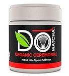 DoMatcha - Organic Ceremonial Green Tea Matcha Powder, Natural Source of Antioxidants, Caffeine, and L-Theanine, Promotes Focus and Relaxation, Kosher