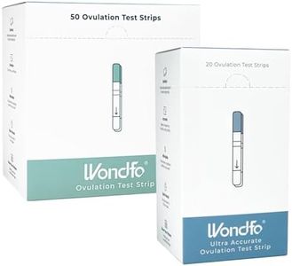 Wondfo Ovulation Test Strips [50 Count] - Ultra Accurate Ovulation Test Strips [20 Count] -Detecting LH Surge