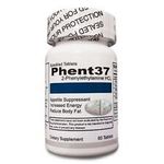 1 Bottle - Phent37 - Diet Pills Fat Burner, Weight Loss Formula