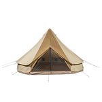 TETON Sports Sierra 16 Canvas Bell Tent; Waterproof 8 Person Family Camping Tent