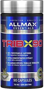 ALLMAX Nutrition Tribx90 100% pure tribulus terrestris, 90 count