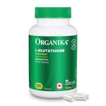 Organika Canadian-Made L-Glutathione (Reduced), Antioxidant and Detox Support -100 Caps