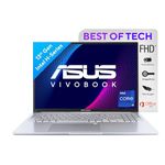 ASUS Vivobook 16 (2023), Intel Core i9-13900H 13th Gen, Thin & Light Laptop, 16" (40.64 cm) FHD+,(16GB/512GB SSD/Intel Iris Xe/Win 11/Office 2021/Backlit KB/Fingerprint/Silver/1.88 kg) X1605VA-MB946WS