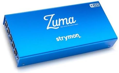 Strymon Zuma R300 Expandable Guitar Effects Pedal Power Supply for 9V, 12V, and 18V Guitar Pedals and Pedalboards, Ultra Low Profile Design