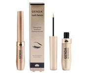 GENDA Lash Serum for Eyelash Growth, Thicker, Fuller and Longer Looking Eyelashes | Vegan and Cruelty Free (4 ml)