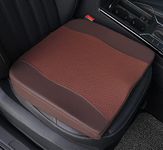 Lofty Aim Car Seat Cushion, Comfort Memory Foam Car Cushions for Driving - Sciatica & Lower Back Pain Relief, Seat Cushion for Car Seat Driver, Office Chair, Wheelchair -Brown