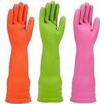 IUCGE Rubber dishwashing gloves 3 P