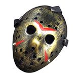 JOYFISCO Halloween Mask Horror Hockey Mask Halloween Masquerade Party Cosplay Prop Costume Mask