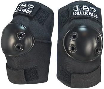 187 Killer Pads Elbow Pads, Medium, Black
