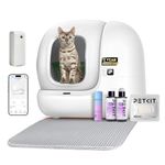 PETKIT PURA MAX 2 Self Cleaning Cat Litter Tray, App Control Automatic Cat Litter Tray for Multi-Cats, Extra-Large, Advanced Odour Control, Smart Robot Litter Box with Mat and Liners