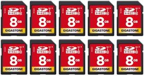 Gigastone 8GB 10-Pack SD Card UHS-I