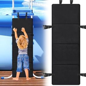 Adnee 600D Oxford Cloth Pool Ladder Protector Cover, 47.5''x16''Pool Step Guards,Swimming Pool Child Saver to Prevent Kids from Climbing,Falling,Drowning﻿ and Bunk Bed Ladders Protection ﻿