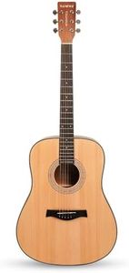 Kadence A281 Professional Acoustic Rosewood guitar (Natural, Beige)