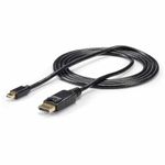 StarTech.com 6ft (1.8m) Mini DisplayPort to DisplayPort 1.2 Cable - 4K x 2K UHD Mini DisplayPort to DisplayPort Adapter Cable - Mini DP to DP Cable for Monitor - mDP to DP Converter Cord (MDP2DPMM6)