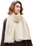 Pashmina Shawl Wraps for Women Scarf for Wedding Large Winter Beige Scarves Soft Shawls and Wraps for Evening Dresses