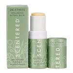 Scentered Aromatherapy Balm Stick, DE-Stress - Relaxing & Stress Relieving - 100% Natural Essential Oils Blend: Chamomile, Neroli, Mandarin - Stress Relief Gifts for Women