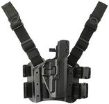 Blackhawk Serpa Level 3 Tactical Black Holster, Size 06, Right Hand(Sig 220/225/226/228/229 w/or w/o rail)