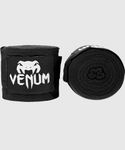 Venum 0429-Black Hand Wraps, 4meter (Black)