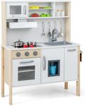 Maxmass Wooden Kids Play Kitchen, T