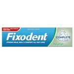 Fixodent Complete Neutral Denture Adhesive Cream - 40g (Product of Germany)