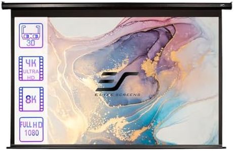 Elite Screens Electric84H Spectrum Series Écran de Projection - Écran de Projection (Diagonale 213,4 cm (84"), Hauteur 104,6 cm (41,2"), Largeur 185,9 cm (73,2"), Format 16:9)