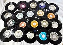 (25) 7" Vinyl Records for Crafts & 