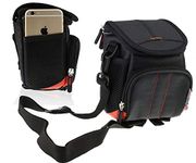 Navitech Black Digital Camera Case Bag Compatible with The Nikon COOLPIX A900 / COOLPIX A300 / COOLPIX B500 / COOLPIX A10