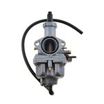 GOOFIT Carburetor 26 PZ26 Motorcycle Replacement For 4 Stroke 100cc 110cc 125cc CG125 XF125 Engine 156FM 157FM ATV Quad Pit Bike Moped and Scooter Silver