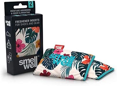 SmellWell Trocknungs- und Erfrischungskissen für Schuhe, Sporttaschen oder sogar das Auto - versetzt mit einem frischen Duft (Hawaii Floral)