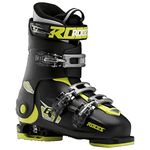 Roces Idea Children's Ski Boots Adjustable Size Black Black-Lime Size:36/40